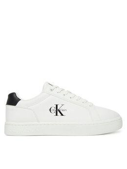 Calvin Klein Jeans: Белые кроссовки 