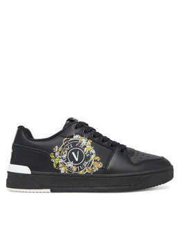 Versace Jeans Couture: Чёрные кроссовки 