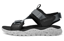 Timberland: Чёрные сандалии 