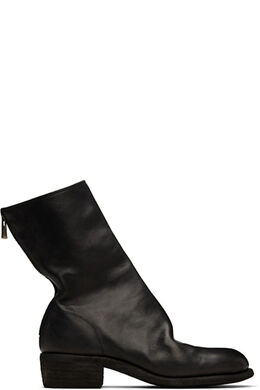 Guidi: Чёрные ботинки 