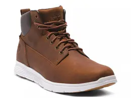 Timberland: Тёмные ботинки 