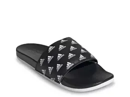 Adidas: Чёрные шлёпанцы  Adilette