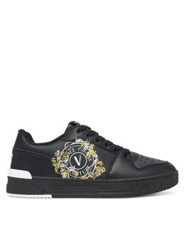 Versace Jeans Couture: Чёрные кроссовки 