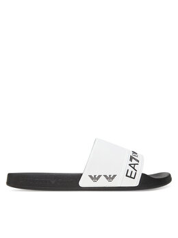 EA7 Emporio Armani: Белые сабо 