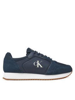Calvin Klein Jeans: Синие кроссовки 