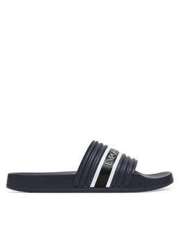 Emporio Armani: Синие сабо 