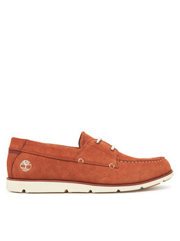 Timberland: Коричневые мокасины 