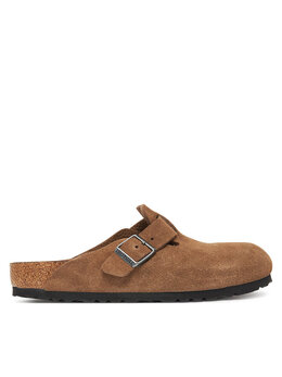 Birkenstock: Коричневые сабо  Boston