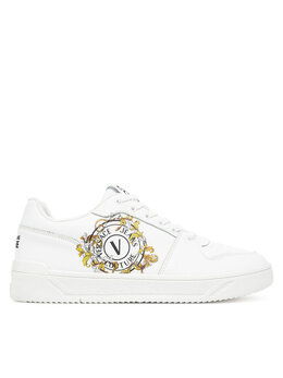 Versace Jeans Couture: Белые кроссовки 