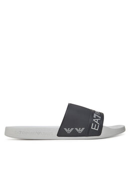 EA7 Emporio Armani: Фиолетовые сабо 