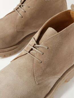 Officine Creative: Бежевые ботинки 