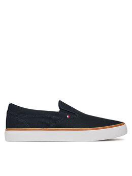 Tommy Hilfiger: Синие кроссовки  TH