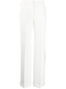 Off-White: Белые брюки 