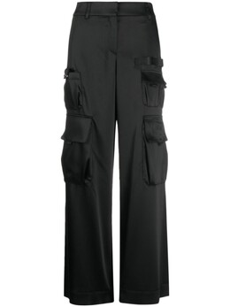 Off-White: Атласные брюки 