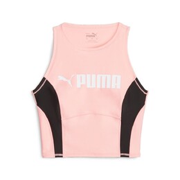 PUMA: Розовый топ 