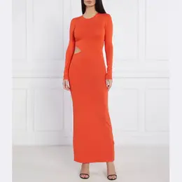 Calvin Klein: Оранжевое платье 