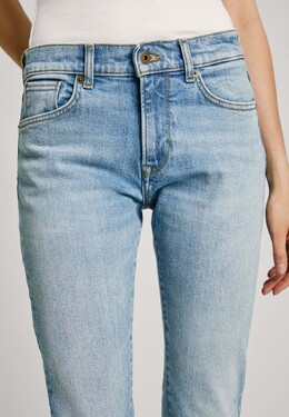 Pepe Jeans: Синие джинсы 