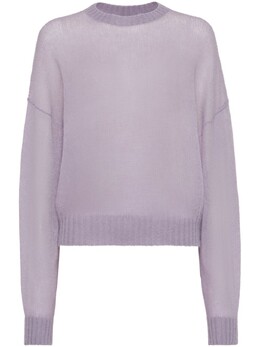 Brunello Cucinelli: Фиолетовый свитер 