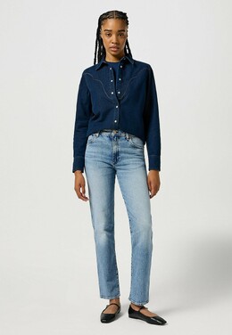 Wrangler: Прямые джинсы 