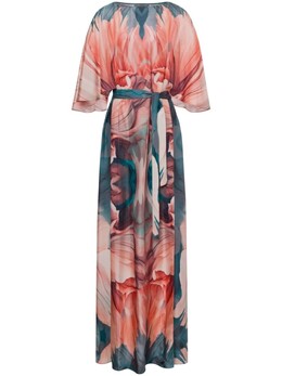Alberta Ferretti: Шёлковое платье 