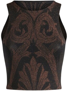 Etro: Жаккардовый топ 