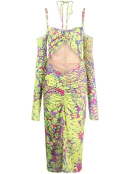Versace Jeans Couture: Платье миди 