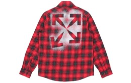 Off-White: Рубашка с принтом 