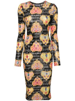 Versace Jeans Couture: Обтягивающее платье 