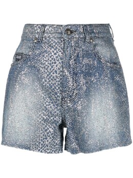 Versace Jeans Couture: Джинсовые шорты 