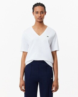 Lacoste: Футболка свободного кроя 