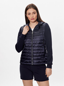Tommy Hilfiger: Синий пуховик 