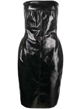 Rick Owens: Платье с квадратным вырезом 