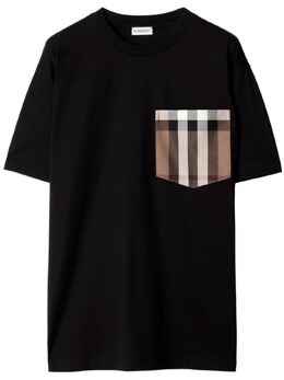 Burberry: Хлопковая футболка 