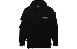 Balenciaga: Чёрный свитер 