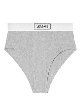 Versace: Серые трусы 
