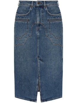 Isabel Marant: Джинсовая юбка 