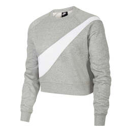 Nike: Серый свитер  Sportswear