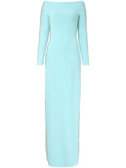 Jenny Packham: Синее платье 