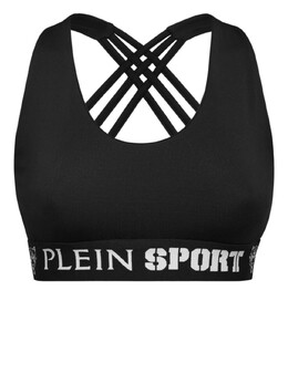 Plein Sport: Чёрный бюстгальтер 