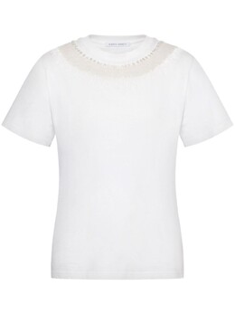 Alberta Ferretti: Футболка с пайетками 
