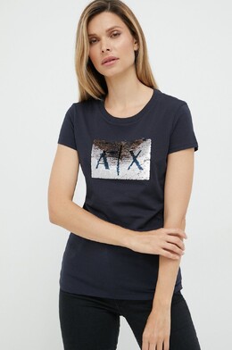 Armani Exchange: Хлопковая футболка 