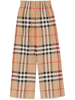 Burberry: Хлопковые брюки 