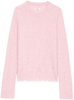 Zadig&Voltaire: Розовый свитер 