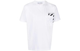 Off-White: Футболка с карманами 