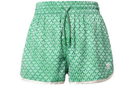 Adidas Originals: Зелёные шорты 