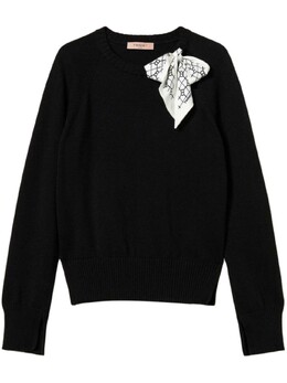 TWINSET: Чёрный свитер 