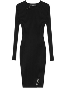 Versace: Трикотажное платье 