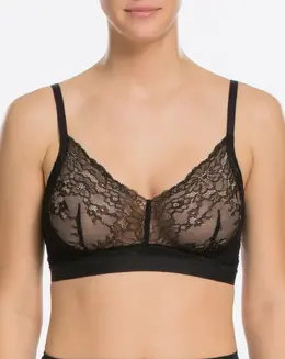Spanx: Чёрный бюстгальтер 