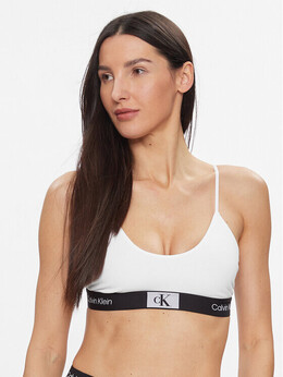 Calvin Klein: Белый бюстгальтер 