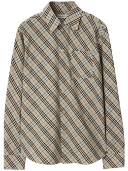 Burberry: Хлопковая рубашка 